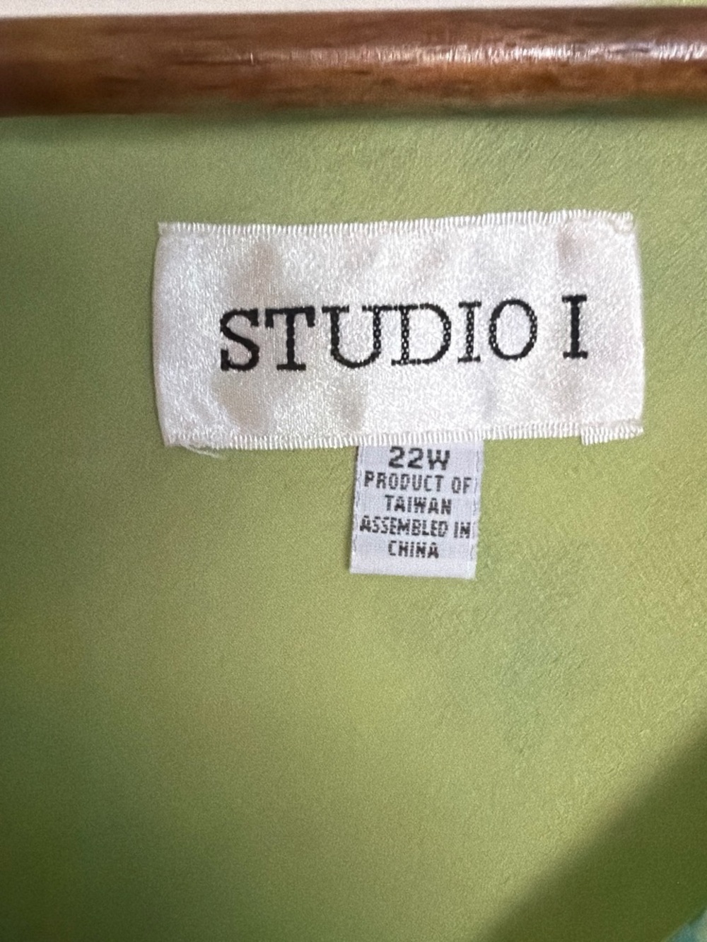 Blue and Green Floral Sleeveless Midi Dresses (2) from Studio 1 - Picture 5 of 6